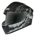 Casco Moto Integral Mac Ff801 Starter Rpm Negro Craw Mate S