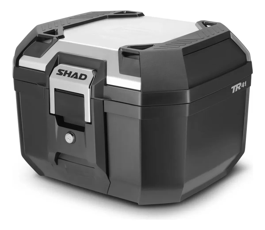 [D0TR41200] Baul Shad Moto Trasero Top Case Tr41 Terra 41 Litros Rpm Aluminio