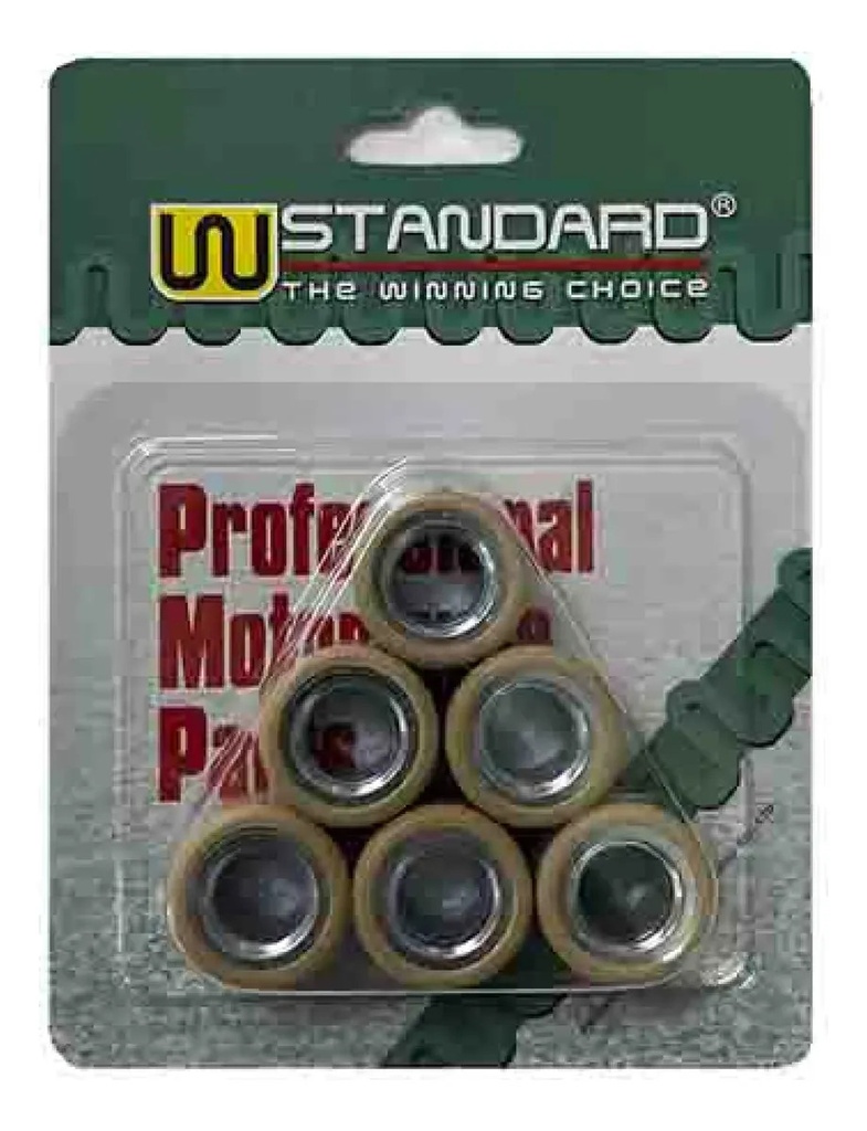 [PH22123-0020] Juego Rodillos Variador W Standard Honda Navi 110 Rpm