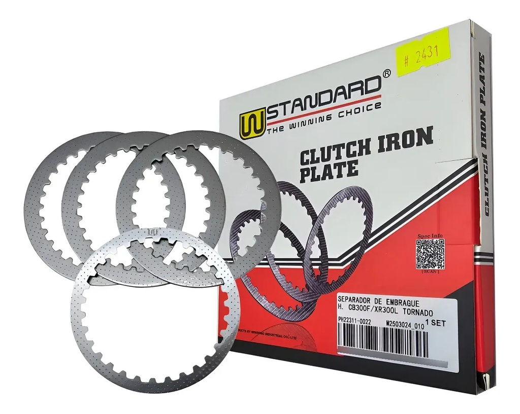 [PH22311-0022] Separador De Embrague Honda Twister  Xr300l Tornado Rpm
