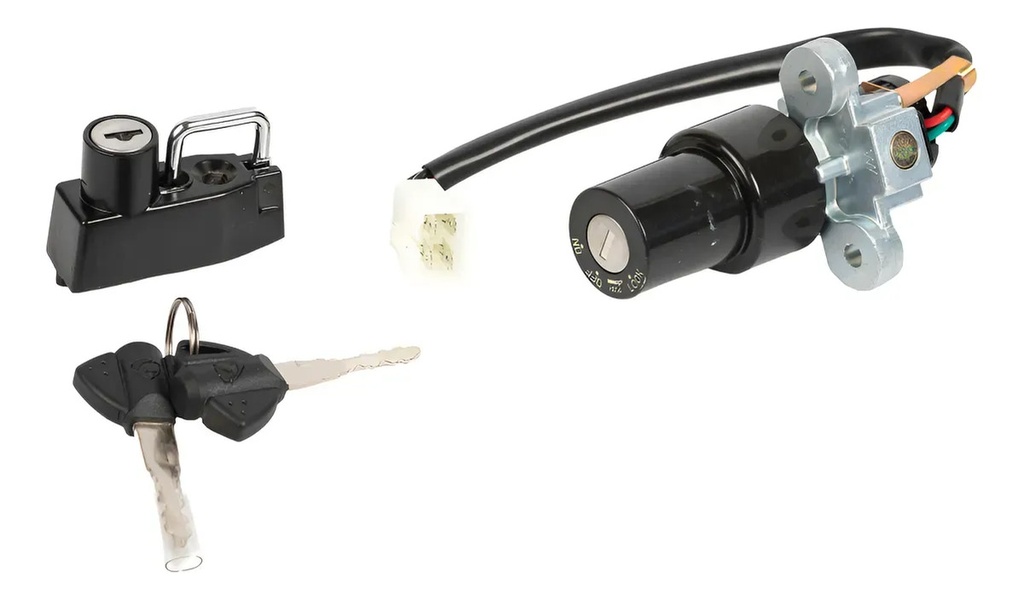 [Y77265] Llave De Contacto Traba Asiento Motomel Sirus 250 Rpm