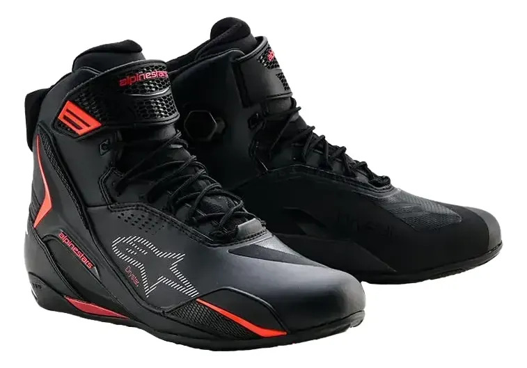 Zapatillas Moto Hombre Alpinestars Faster 4 Drystar Rpm Negro/gris 40 Ar