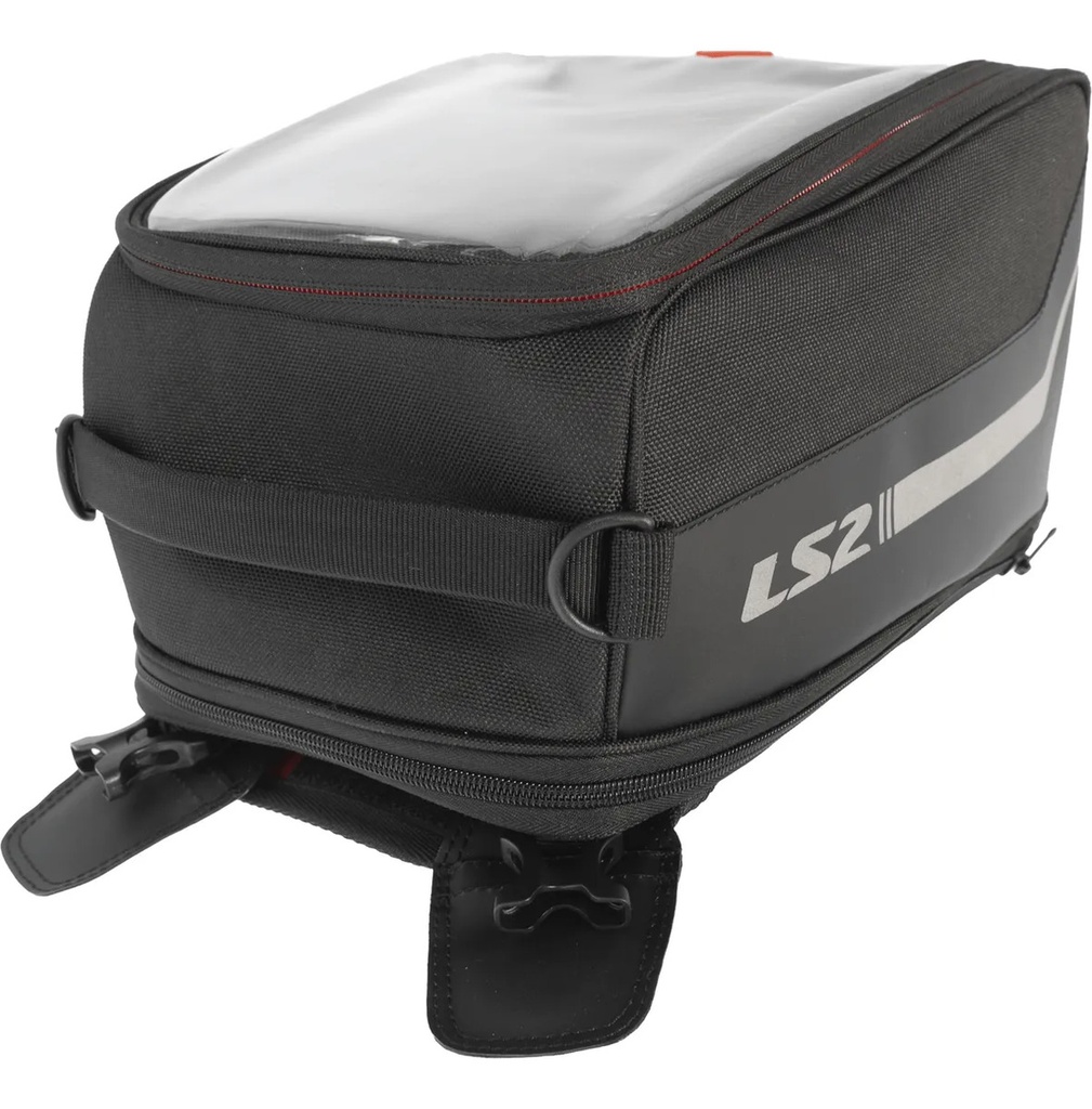 [LS266020KB1.TU] Bolso Tanque Moto Ls2 Freedom 13l Expandible Impermeable Rpm Negro