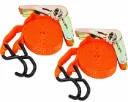 Suncho Cinta de Amarre con Crique 5m x 1 Pulgada x2