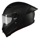 Casco Moto Integral Axxis Fenix Con Spoiler Rpm Negro Solid A1 Mate Xl