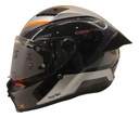 Casco Moto Integral Axxis Fenix Con Spoiler Rpm Gris Turbulence Z2 Brillo L