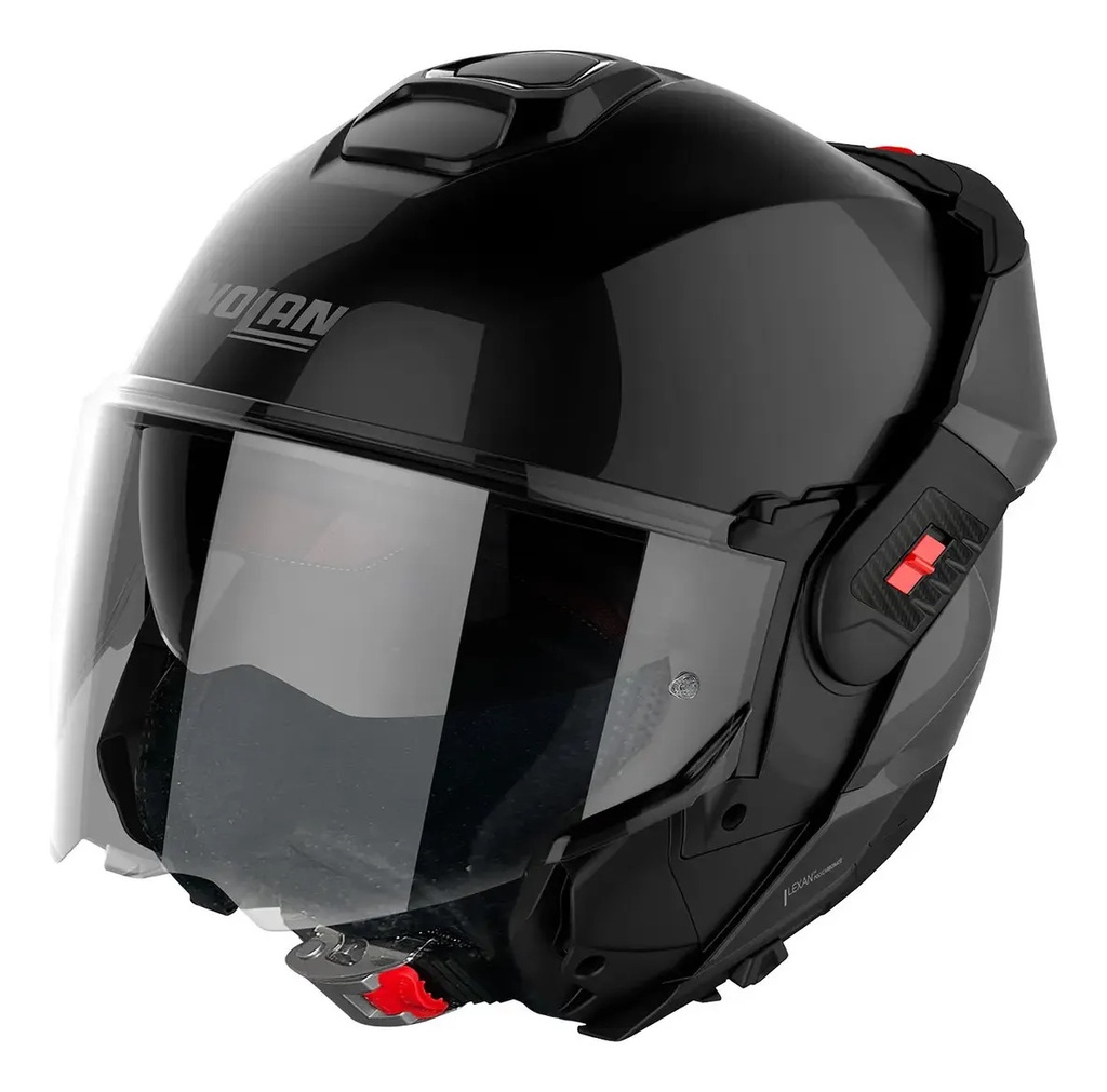 [N1F5330073011] Casco Modular Nolan N120-1 Classico Con Pinlock Rpm Negro 301 Brillante L