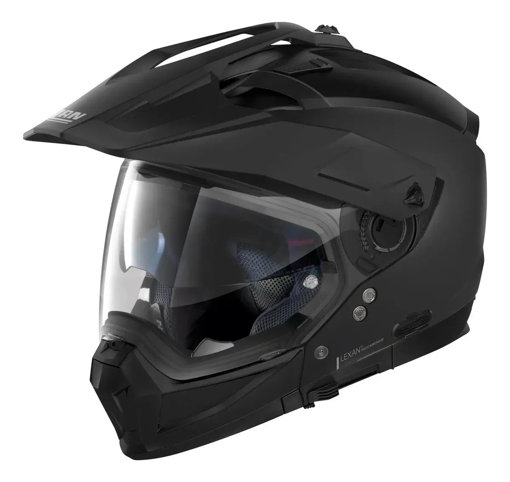 [N7Y5330073021] Casco Moto Nolan Cross Modular N70-2 X Doble Visor Rpm Negro Classic 302 Mate L