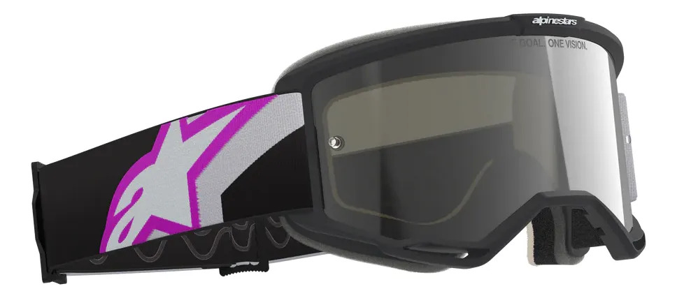 [5101825UN 9285] Antiparra Moto Alpinestars Vision 5 Rpm Negro Corp Ahumado Único
