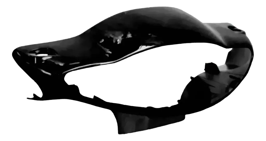[ZT001B] Carcaza Cubre Óptica Delantera Negra para Gilera Smash Bit