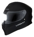 Casco Moto Integral Urbax Ff018 Mito Rpm Negro Solid Mate L