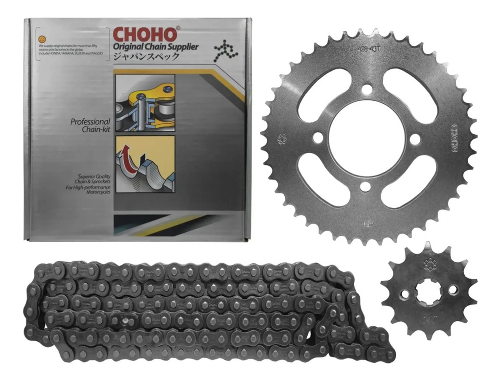 Kit de Transmisión Choho 14/43 Yamaha YBR 125