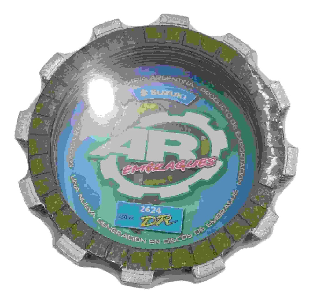 [2624AR] Disco De Embrague Ar Suzuki Dr 350 (2624) Rpm