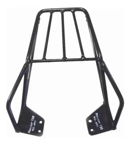 [POR-ROU-135] Rak Parrilla Porta Equipaje Bajaj Rouser 125 Reforzado Negro