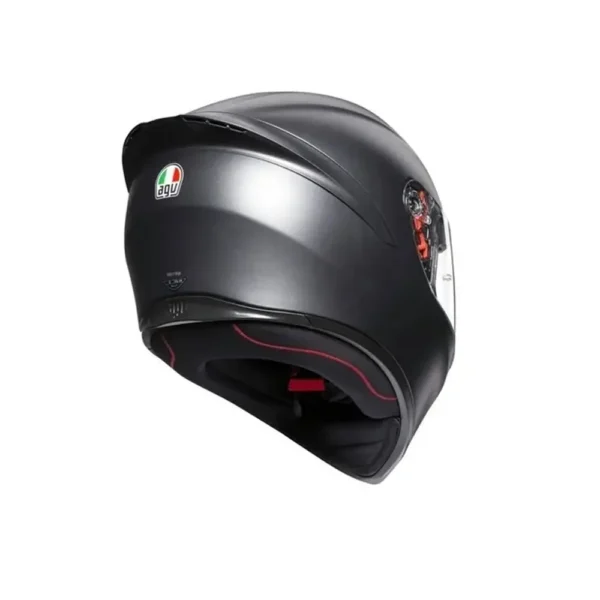 Casco Integral Agv K1 Negro Mate Super Aerodinamico RPMOTOS - Imagen 3