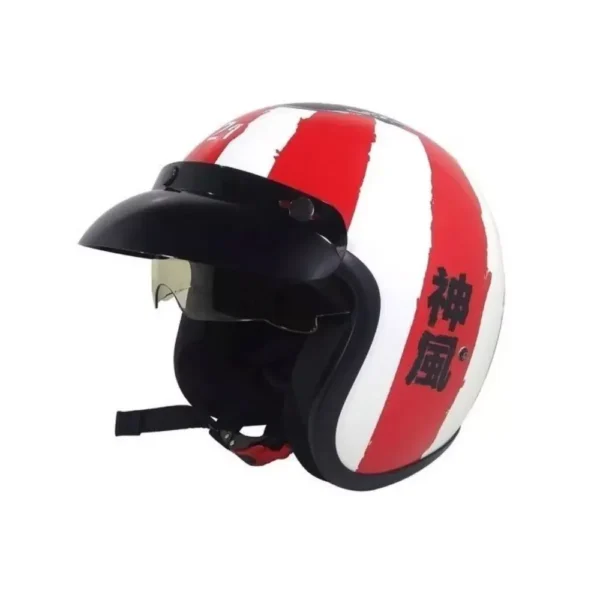Casco Hawk 721 Retro Abierto Modelo Kamikaze ED LIMITADA S RPMOTOS