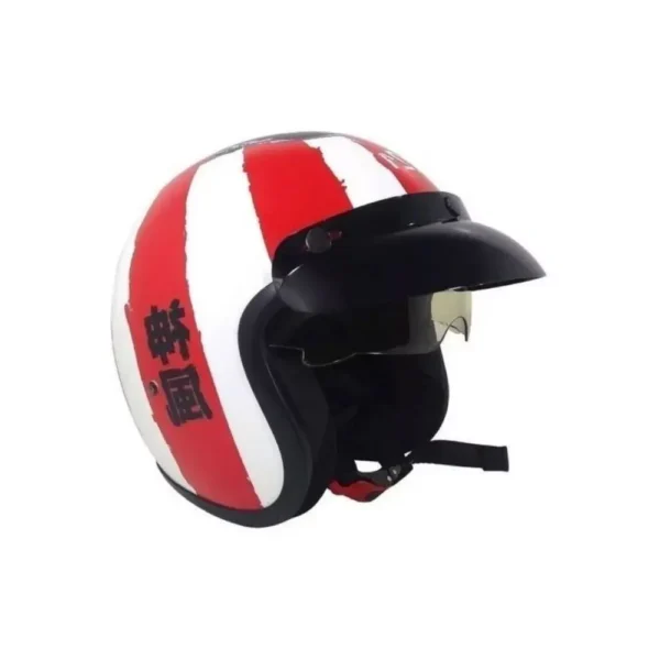 Casco Hawk 721 Retro Abierto Modelo Kamikaze ED LIMITADA S RPMOTOS - Imagen 3