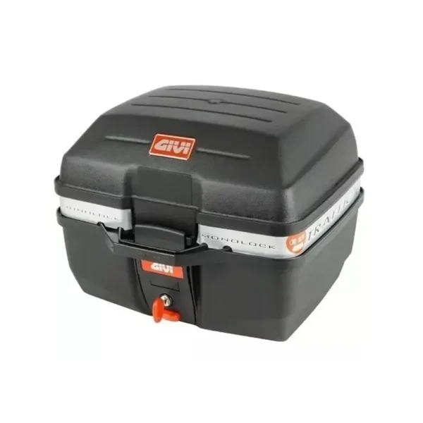 Baúl Givi Moto Porta Casco Top Case 27l Monolock E27m RPMOTOS