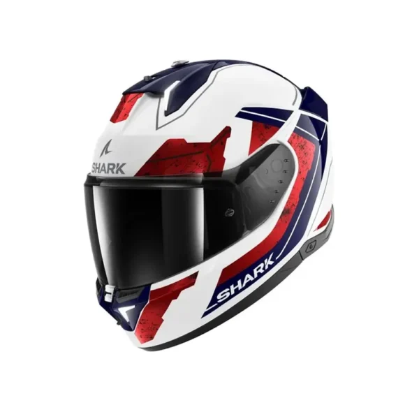 Casco Moto Shark Skwal I3 Rhad Con Luz Led De Freno RPMOTOS