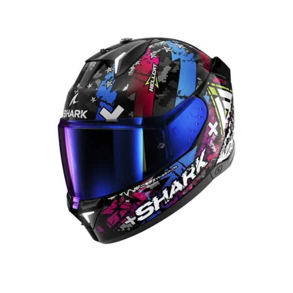 Casco Integral Shark Skwal I3 Hellcat Luz Freno Visor Plock RPMOTOS